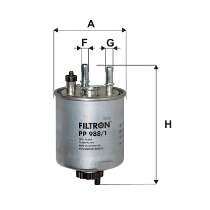 Filtru Combustibil FILTRON pentru Renault Kangoo Be Bop - PP 988/1