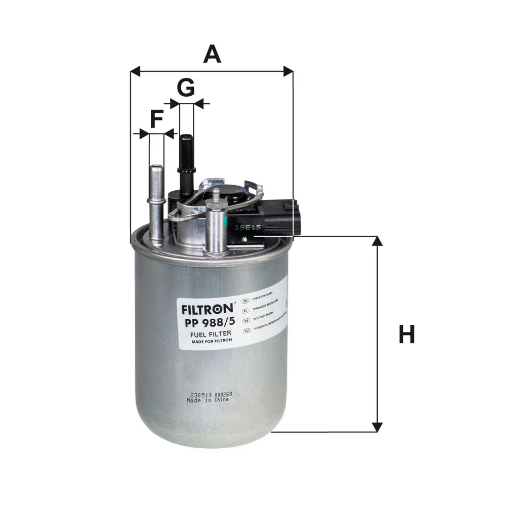 Filtru Combustibil FILTRON pentru Nissan Juke - PP 988/5