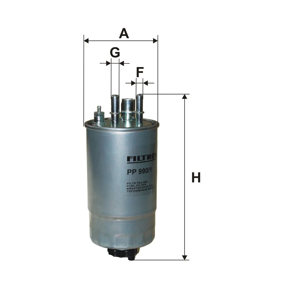 Filtru Combustibil FILTRON pentru Opel Meriva A - PP 990/1