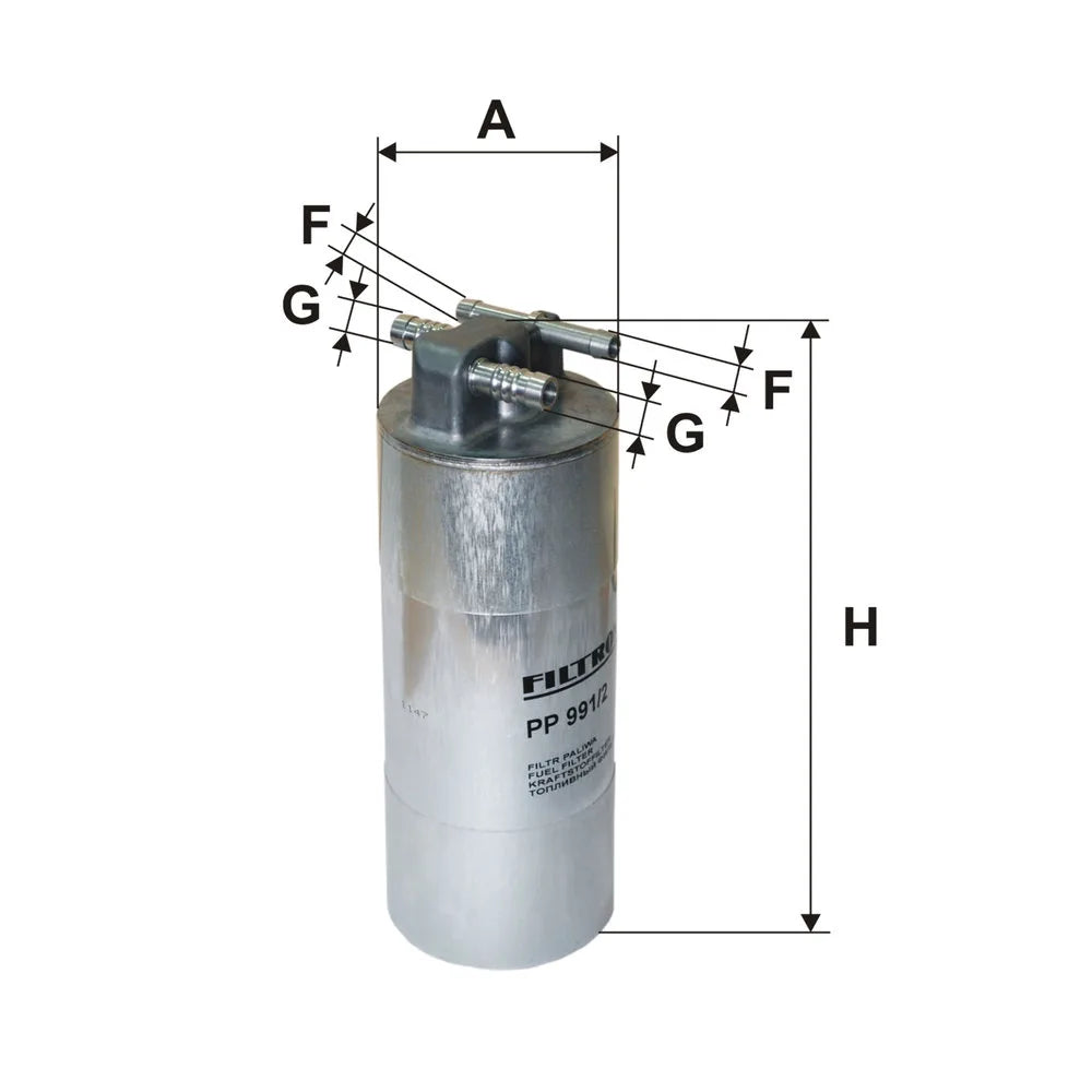 Filtru Combustibil FILTRON 0.44 kg - PP 991/2