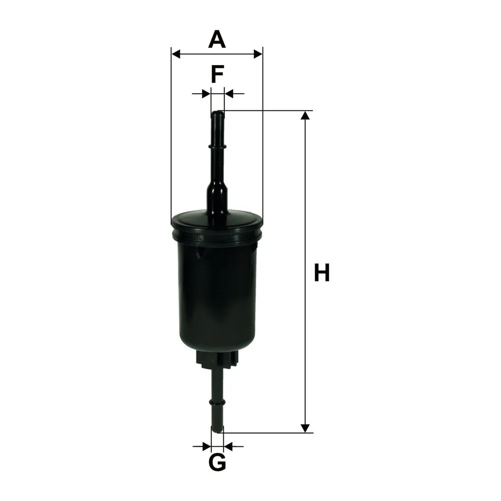 Filtru Combustibil FILTRON pentru Ford Fiesta V, Mazda - PS 865/4
