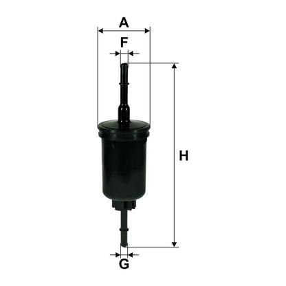 Filtru Combustibil FILTRON pentru Ford Fiesta V, Mazda - PS 865/4