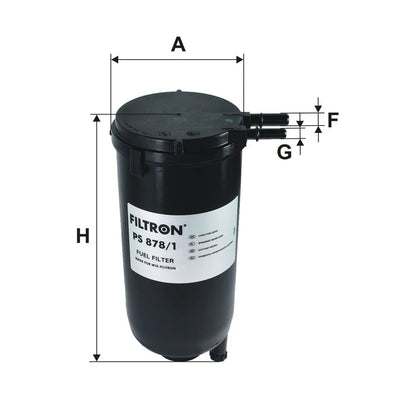 Filtru Combustibil FILTRON 0.57 kg - PS 878/1