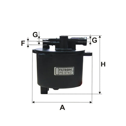 Filtru Combustibil FILTRON 0.44 kg - PS 974/2