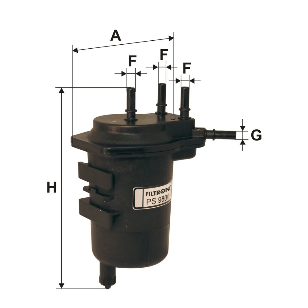 Filtru Combustibil FILTRON pentru Renault Grand Scenic Ii - PS 980/1