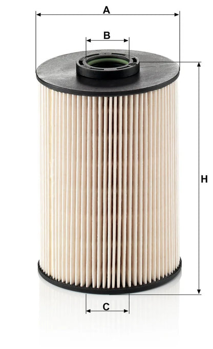 Filtru Combustibil Mann-Filter pentru Citroen C5/C6, Peugeot 407/407 Cupe/607 - PU 937 x