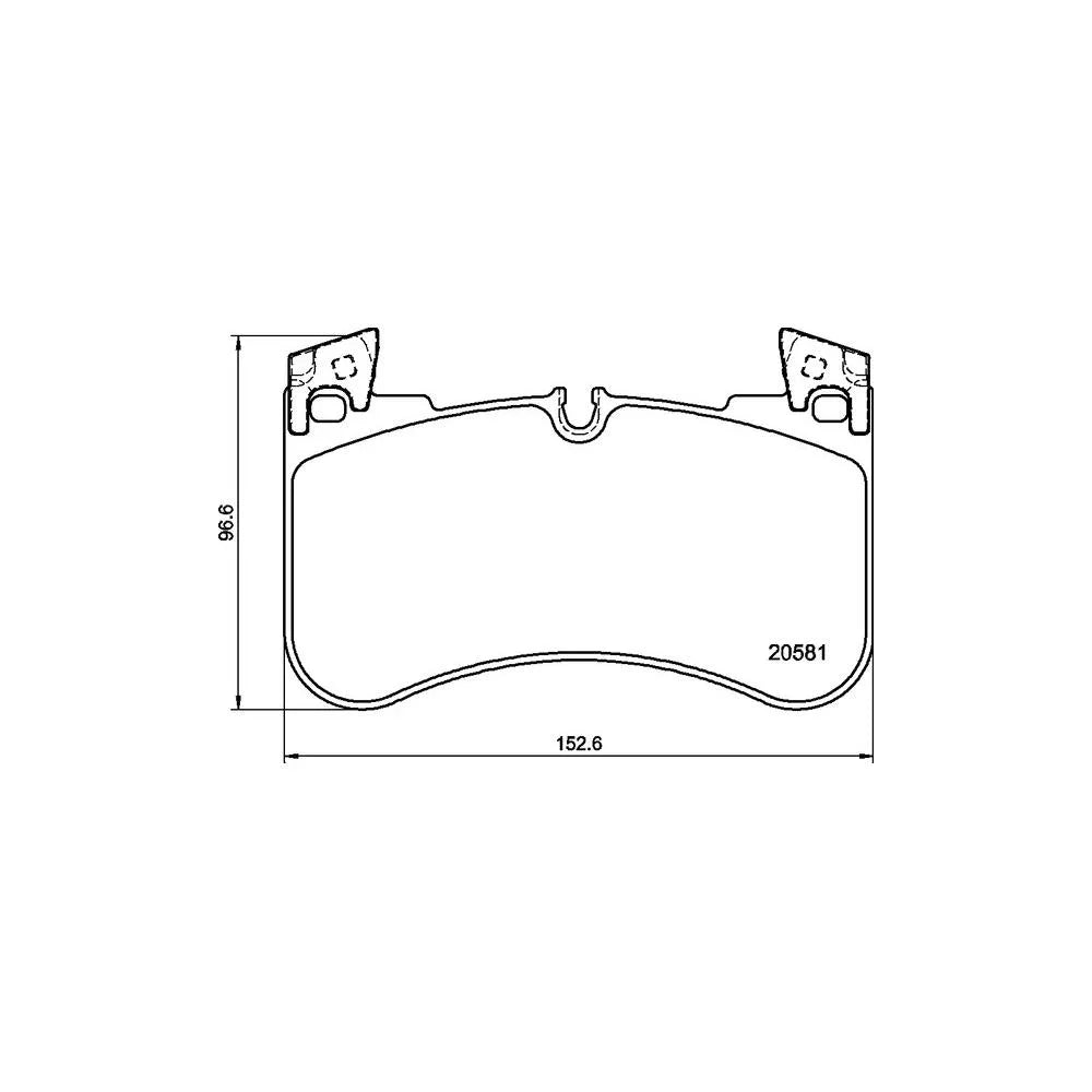 Placute Frana Brembo - P 44 029