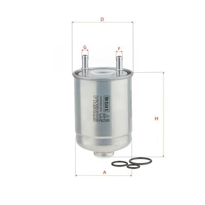 Filtru Combustibil SOFIMA pentru Renault Fluence, Suzuki Grand Vitara Ii - S 4113 NR