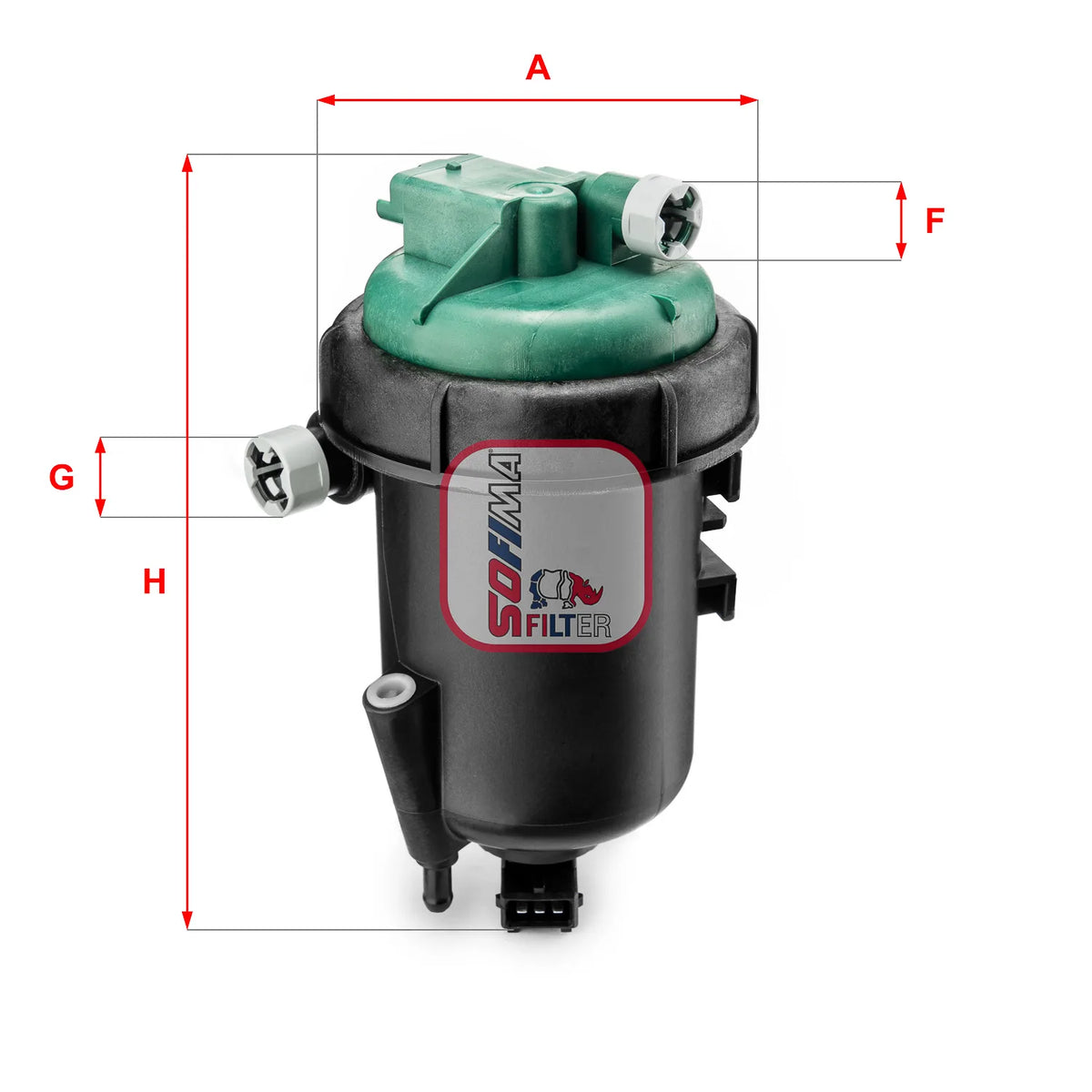 Filtru Combustibil SOFIMA pentru Fiat Doblo - S 5175 GC