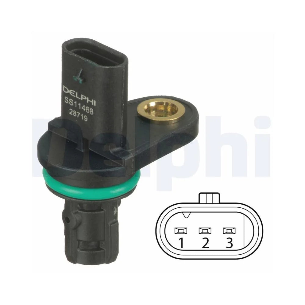 Senzor Ax Came Delphi pentru Chevrolet Aveo Kalos/Aveo/Cruze/Cruze Station/Orlando, Opel Astra/Corsa/Insignia A/Mokka Mokka/Zafira Zafira - SS11468