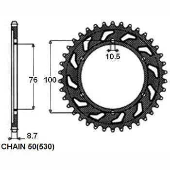 Pinion Motrice Spate Moto Sunstar SUR - SUNR1-5226-38