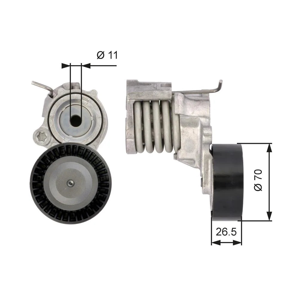 Set Curea Transmisie Gates - T39115