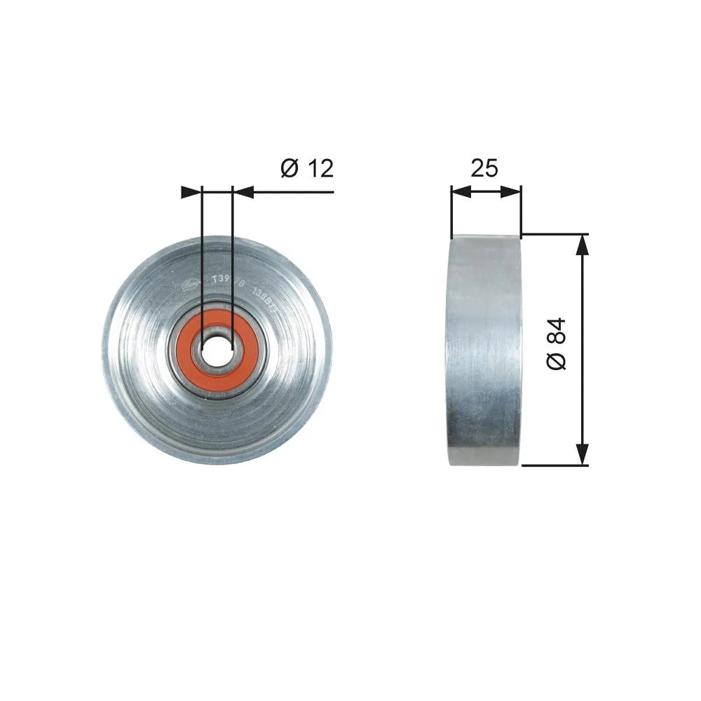 Set Curea Transmisie Gates 0.6 kg 108 mm - T39178