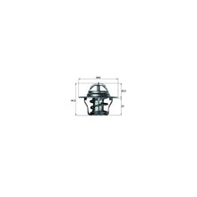 Termostat, Lichid Racire Mahle 0.05 kg - TX 4 87D
