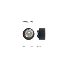 Rola Intinzator, Curea Distributie SKF pentru Fiat Ducato, Iveco Daily - VKM12390