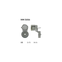 Rola Intinzator, Curea Transmisie SKF - VKM31016