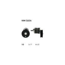 Rola Intinzator, Curea Transmisie SKF pentru Audi A4/A6, Volkswagen Passat - VKM31034