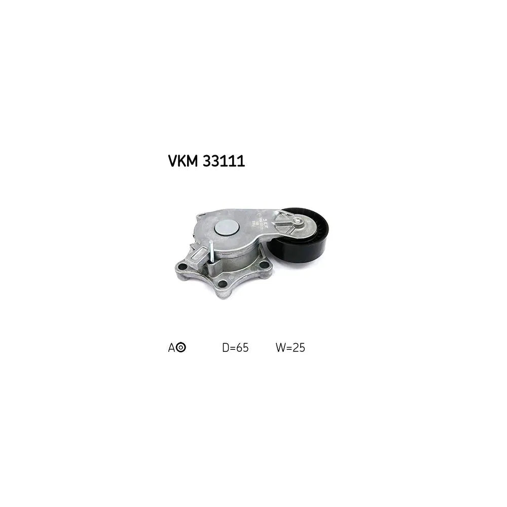Rola Intinzator, Curea Transmisie SKF pentru Citroen Berlingo/C3/C3 Picasso/C4 Cactus/C4 Grand, Peugeot 2008/208 Caseta/208/3008/308 - VKM 33111