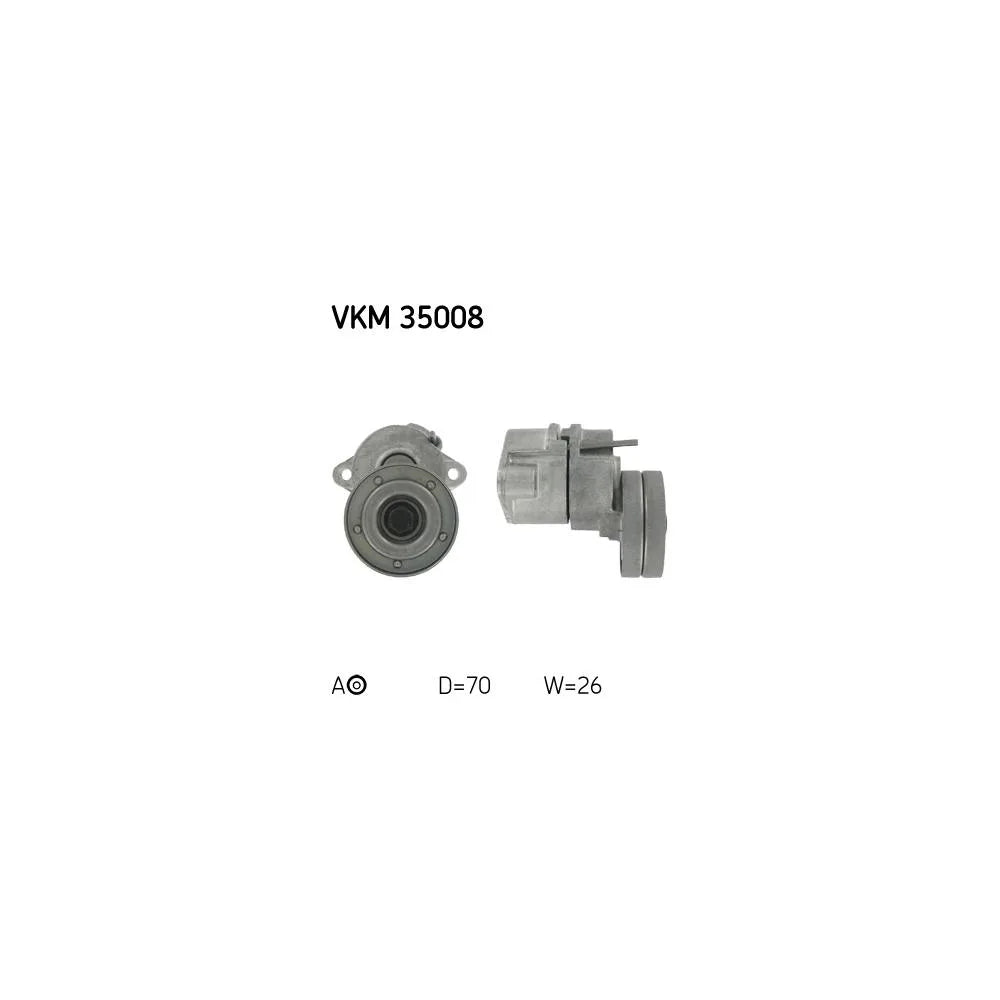 Rola Intinzator, Curea Transmisie SKF pentru Opel Astra/Combo/Corsa/Vectra A/Vectra B - VKM35008
