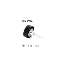 Rola Ghidare/Conducere, Curea Transmisie SKF - VKM35020