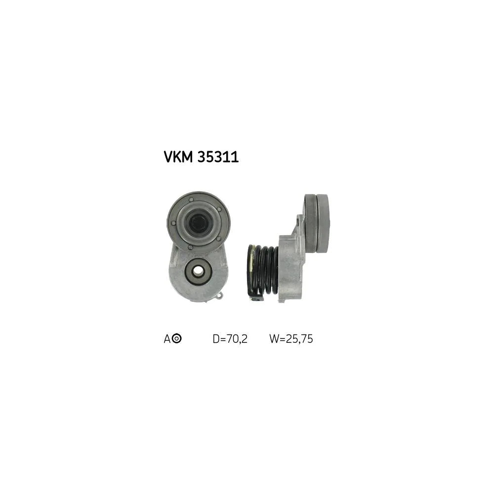 Rola Intinzator, Curea Transmisie SKF pentru Honda Civic, Opel Astra/Combo/Combo Tour/Corsa/Meriva A - VKM 35311