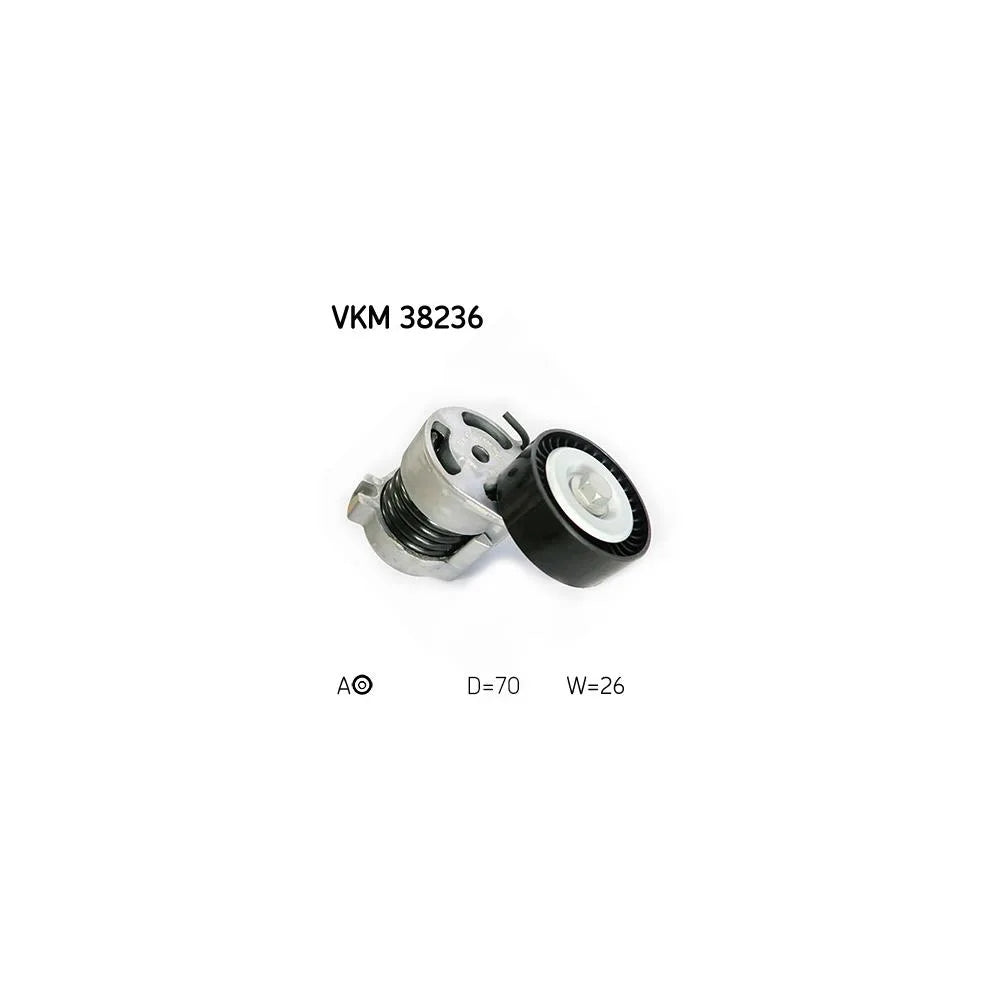 Rola Intinzator, Curea Transmisie SKF pentru BMW 1/1 Cupe/3/5/X1 - VKM38236
