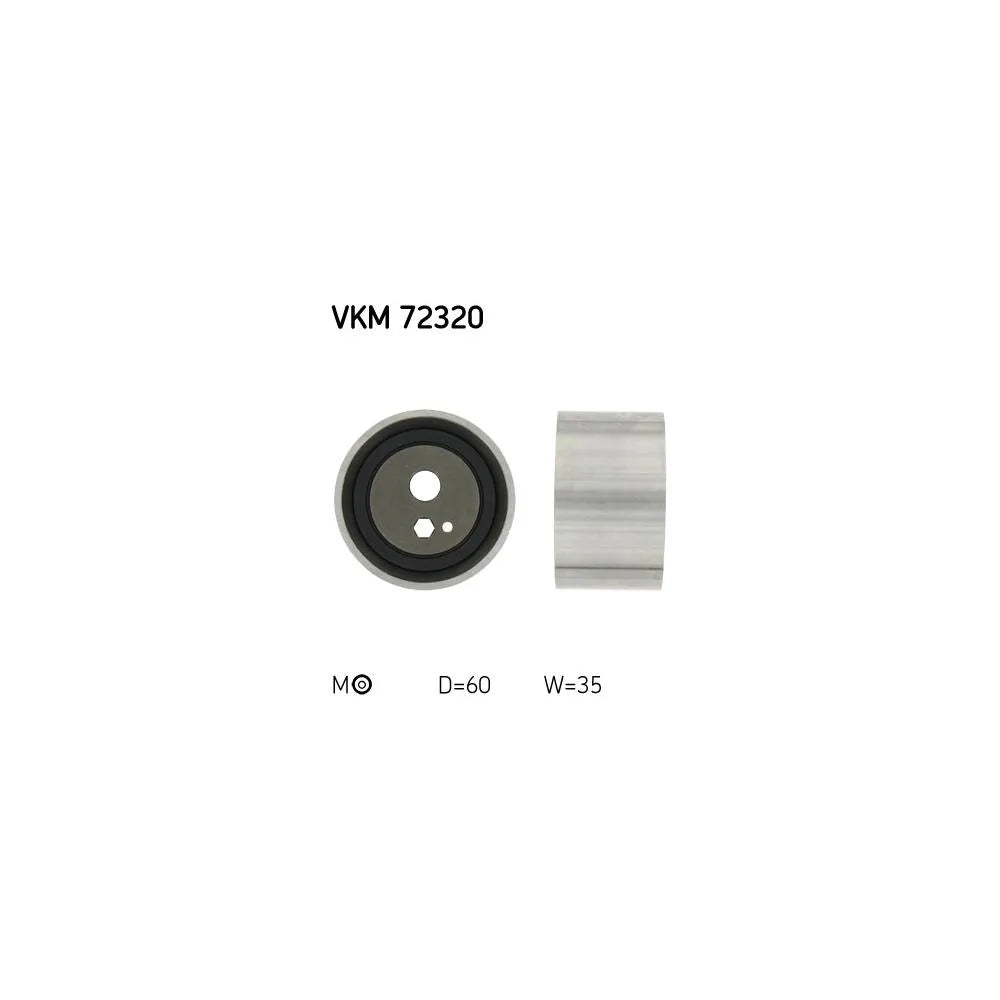 Rola Intinzator, Curea Distributie SKF pentru Ldv Cub, Nissan Bluebird/Bluebird Station/Cabstar E/Serena/Vanette Bus - VKM72320