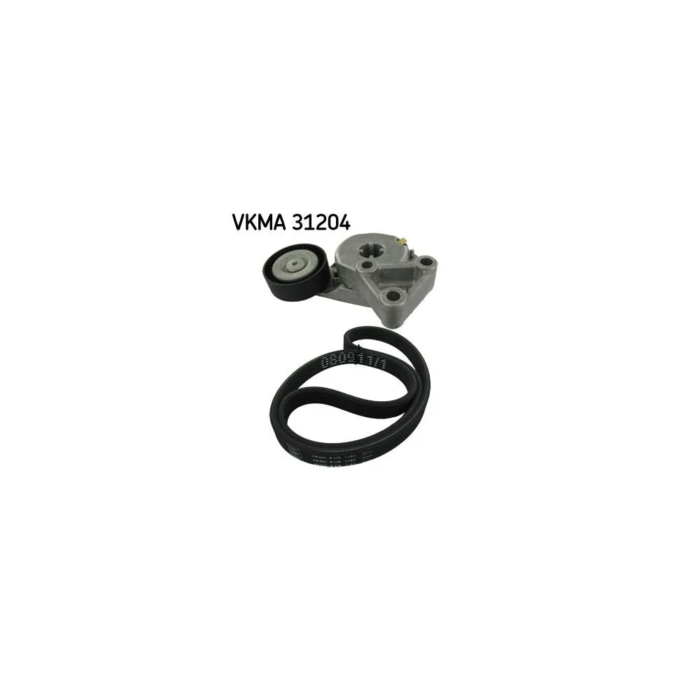 Set Curea Transmisie Cu Caneluri SKF - VKMA 31204
