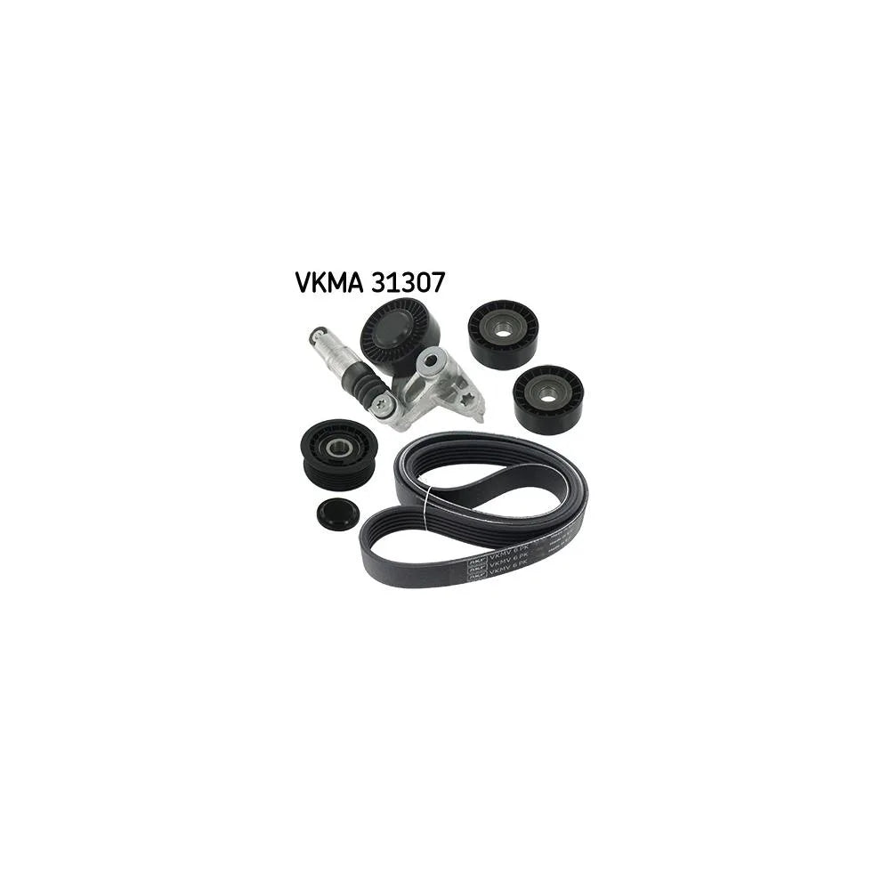 Set Curea Transmisie Cu Caneluri SKF - VKMA31307