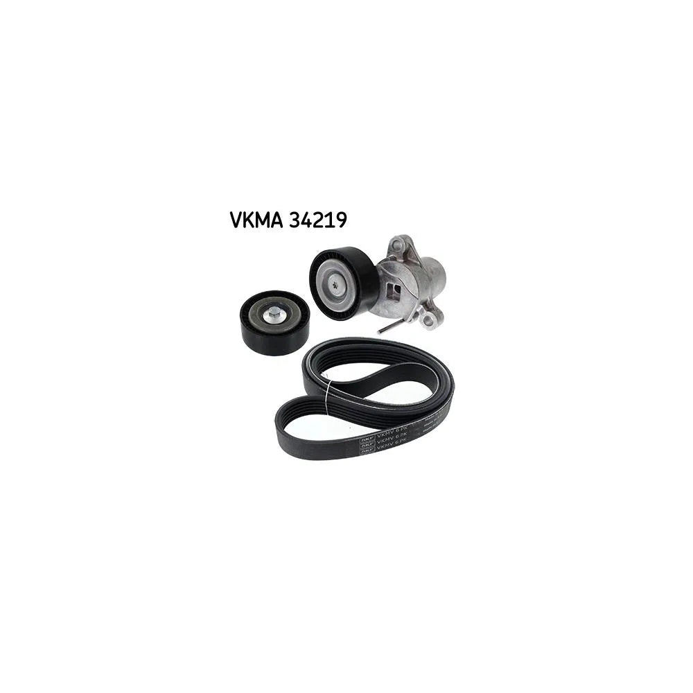 Set Curea Transmisie Cu Caneluri SKF - VKMA34219
