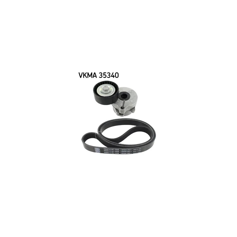 Set Curea Transmisie SKF pentru Opel Corsa/Meriva B - VKMA 35340