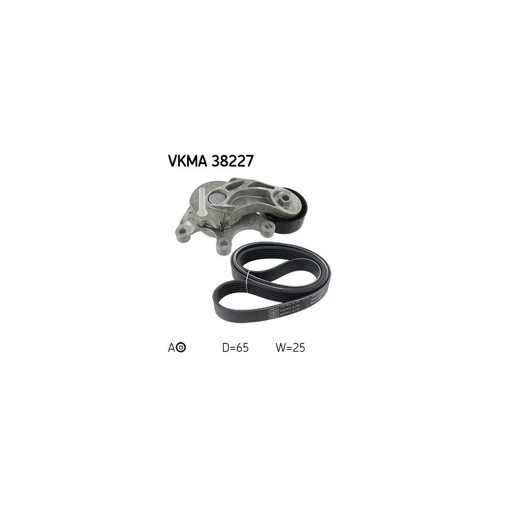 Set Curea Transmisie SKF pentru BMW 1/2/2 Cupe/3/4 - VKMA 38227