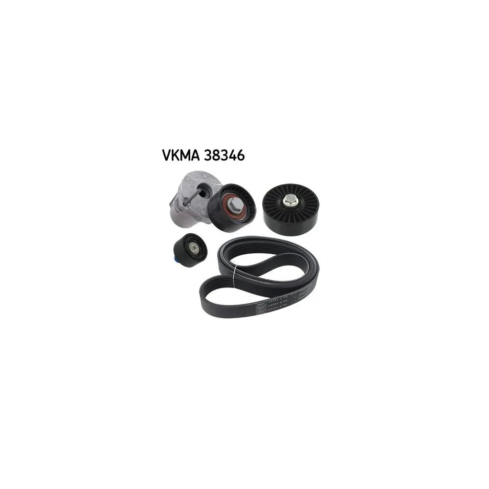 Set Curea Transmisie Cu Caneluri SKF - VKMA38346