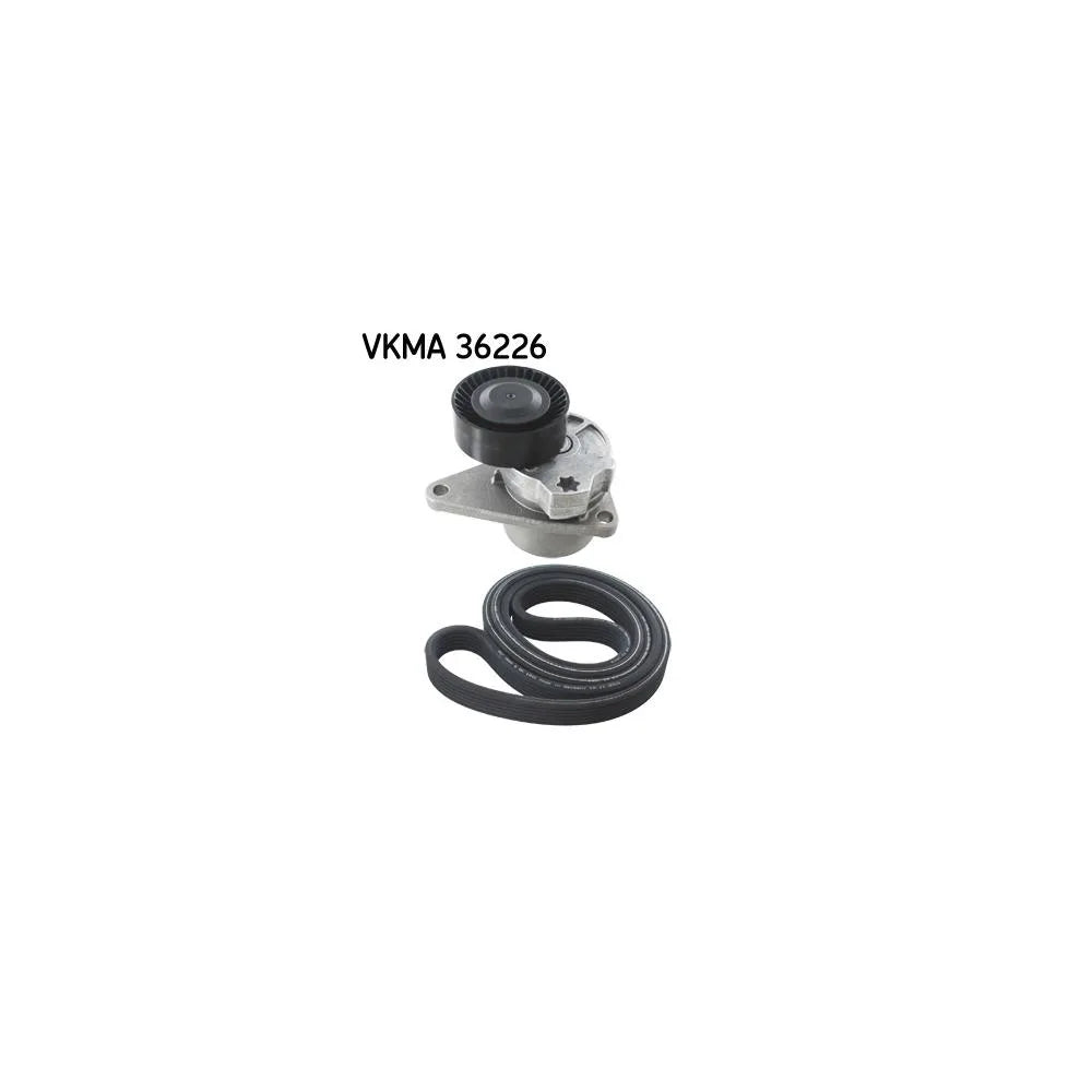 Set Curea Transmisie Cu Caneluri SKF pentru Volvo C70/S40/S60/S70/S80 - VKMA 36226
