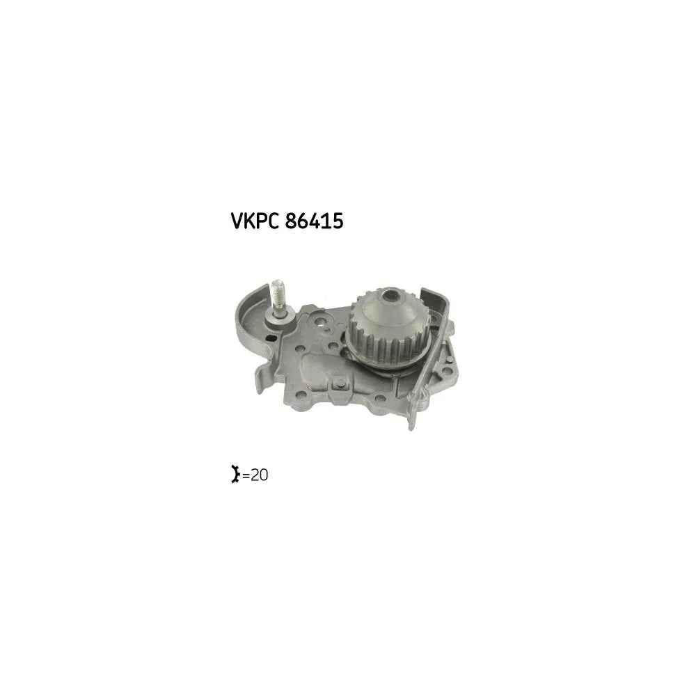 Pompa Apa SKF pentru Dacia Logan/Sandero/Supernova, Renault Clio/Clio Symbol/Kangoo/Kangoo Grand/Kangoo Express - VKPC 86415