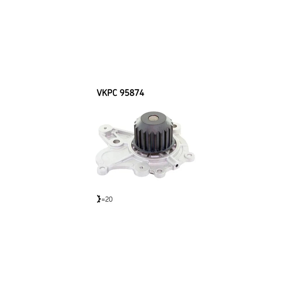Pompa Apa SKF pentru Hyundai Elantra/Grandeur/I30/Santa Fe/Sonata, Kia Carens/Cee D/Cerato/Magentis/Pro Cee D - VKPC 95874