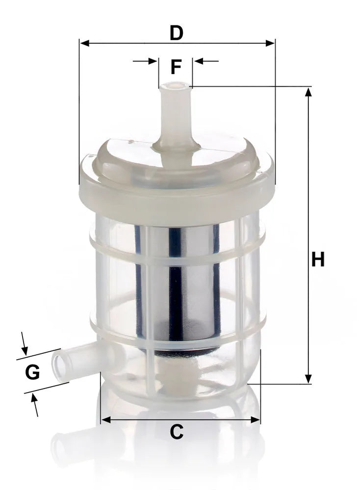 Filtru Combustibil MANN-FILTER 0.10 kg - WK 5028