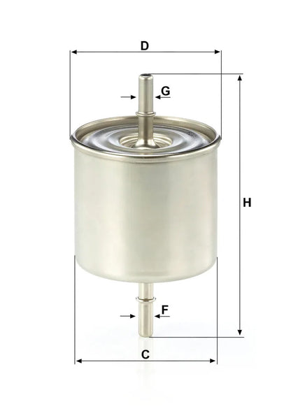 Filtru Combustibil MAN 0.22 kg - WK8046