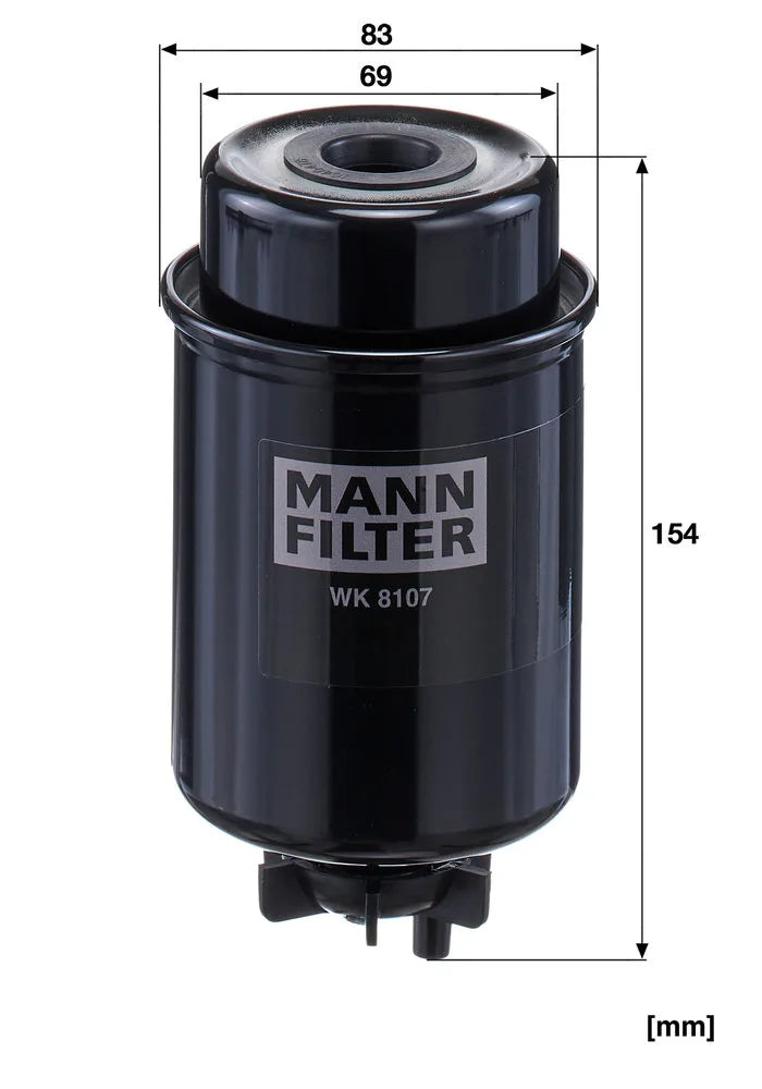 Filtru Combustibil MAN 0.28 kg - WK8107