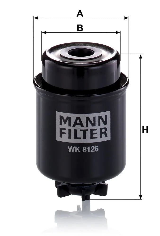 Filtru Combustibil Mann-Filter 0.30 kg - WK 8126