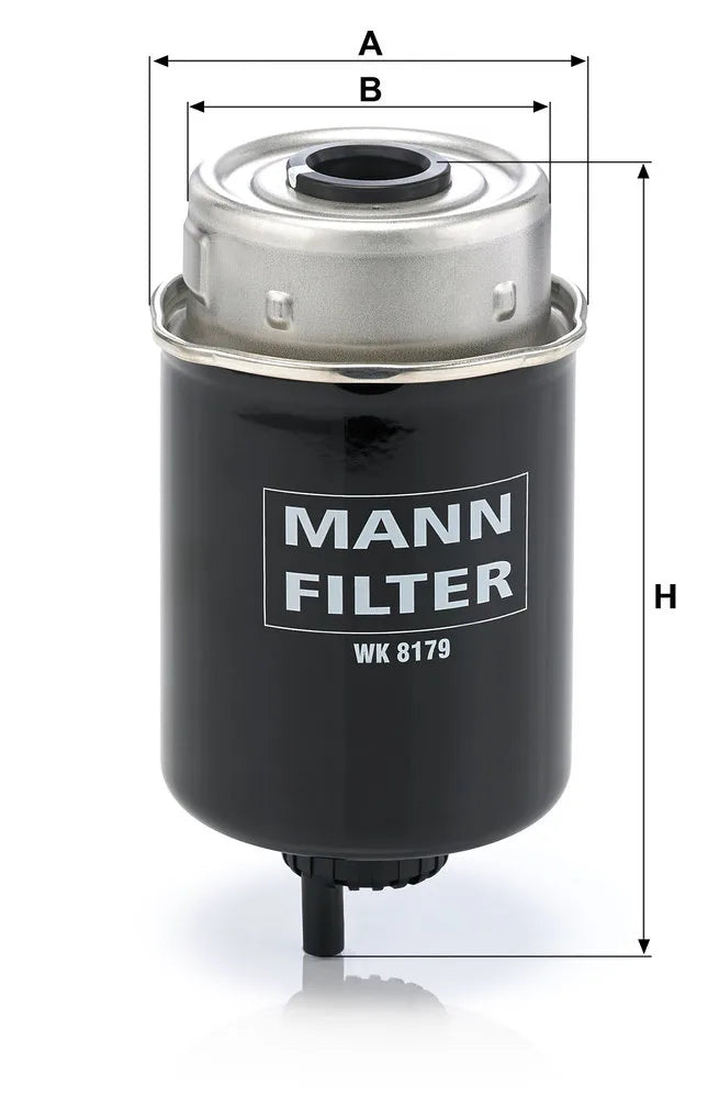 Filtru Combustibil MANN-FILTER 0.30 kg - WK 8179