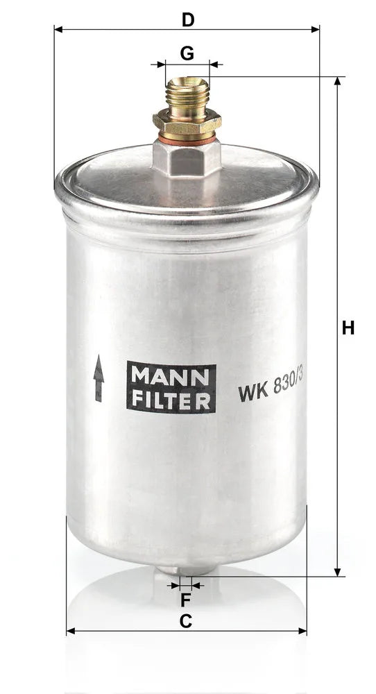 Filtru Combustibil MAN 0.29 kg - WK830/3