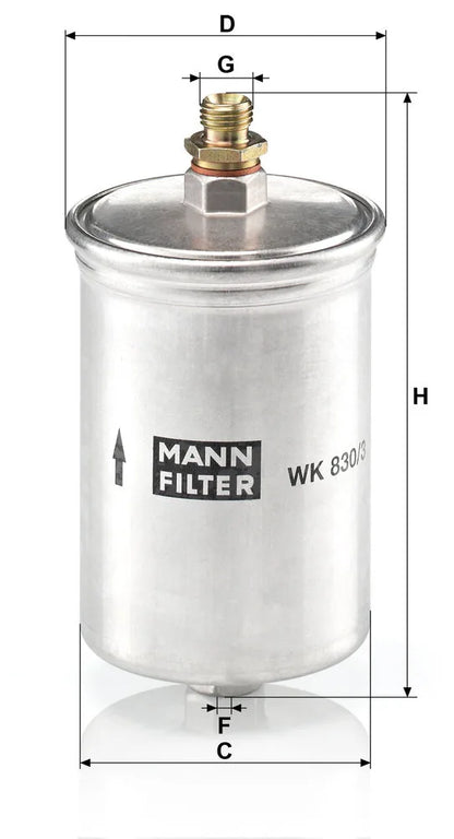 Filtru Combustibil MAN 0.29 kg - WK830/3