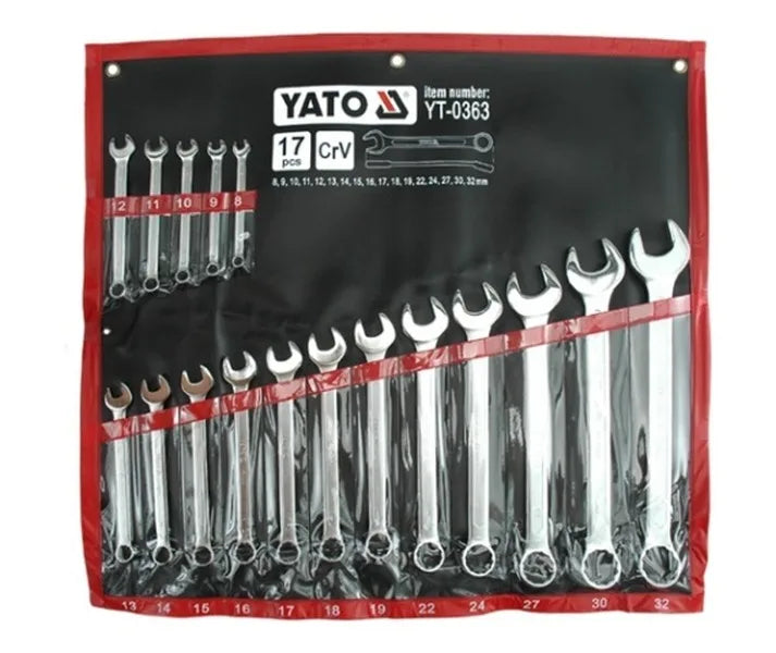 Cheie Combinata Chei 8-32 Mm, 17 Piese YAT - YT-0363