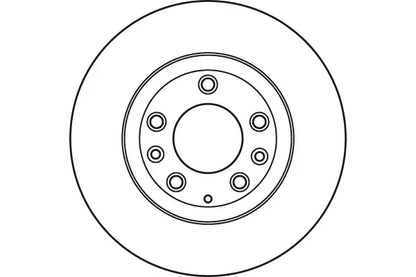 Disc frana, Mazda MX-5, Ø289 mm, TRW DF6115