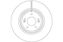 Disc frana TRW pentru Kia - DF6954S