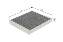 Filtru aer habitaclu, BYD, Cadillac, Chevrolet, Opel Ampera E, Astra, Ats, Ats Cupe, Camaro, 256x221x42 mm, Bosch 1987435575