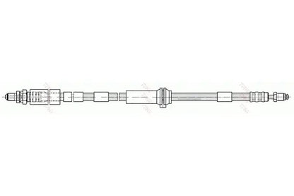 Furtun frana, Ford, 516x88x34 mm, TRW PHC283