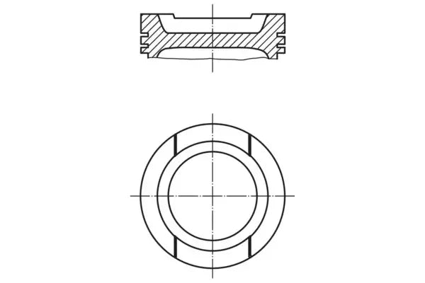 Piston Original, Volkswagen, Audi, SEAT, Skoda Golf, Leon, Octavia, A3, A4 B5, A4 B5 Avant, Altea, Altea Xl, 140x105x100 mm, Mahle 0332000
