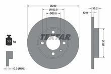 Disc frana Textar pentru Audi, Seat - 92010603